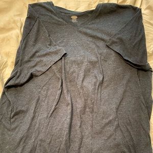 Navy/Gray Old Navy v-neck T-shirt XXL